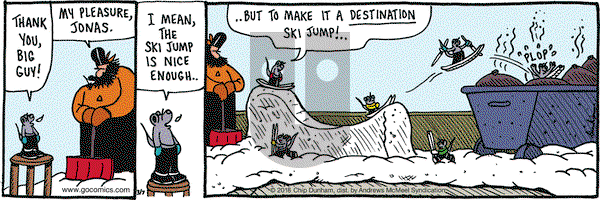 Overboard on Wednesday March 7, 2018 Comic Strip