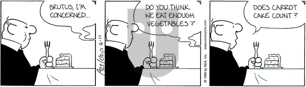 The Born Loser on Thursday June 11, 1998 Comic Strip