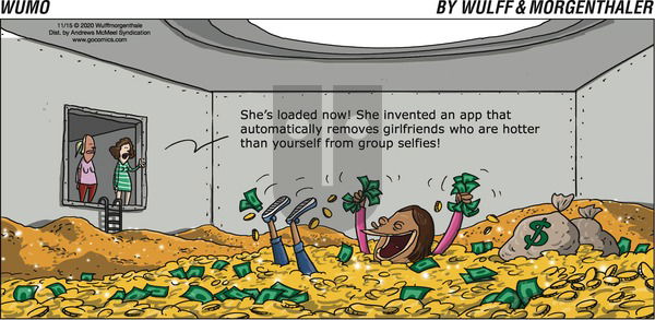 WuMo on Sunday November 15, 2020 Comic Strip