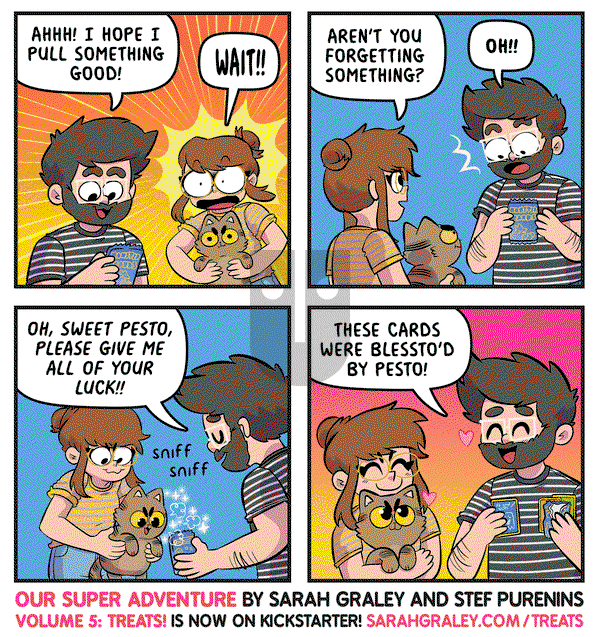 Our Super Adventure on Monday April 28, 2025 Comic Strip