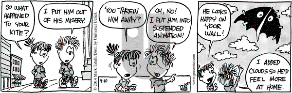 Heart of the City on Thursday April 10, 2014 Comic Strip
