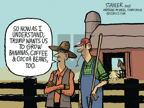 Jeff Stahler - Thursday April 3, 2025 Comic Strip