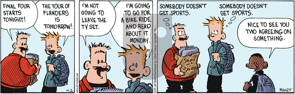 Frazz - Saturday April 2, 2011 Comic Strip