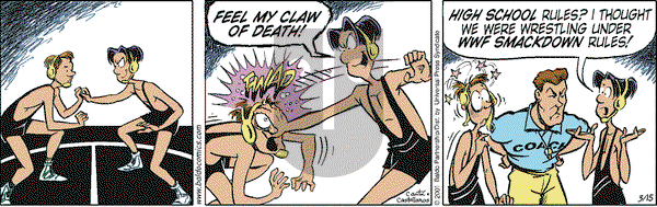 Baldo on Saturday June 16, 2001 Comic Strip
