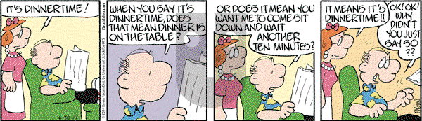 Drabble on Monday June 30, 2014 Comic Strip