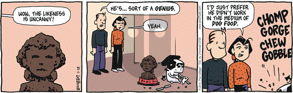 Pooch Cafe on Saturday January 12, 2013 Comic Strip