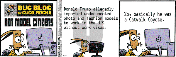 La Cucaracha on Saturday September 24, 2016 Comic Strip