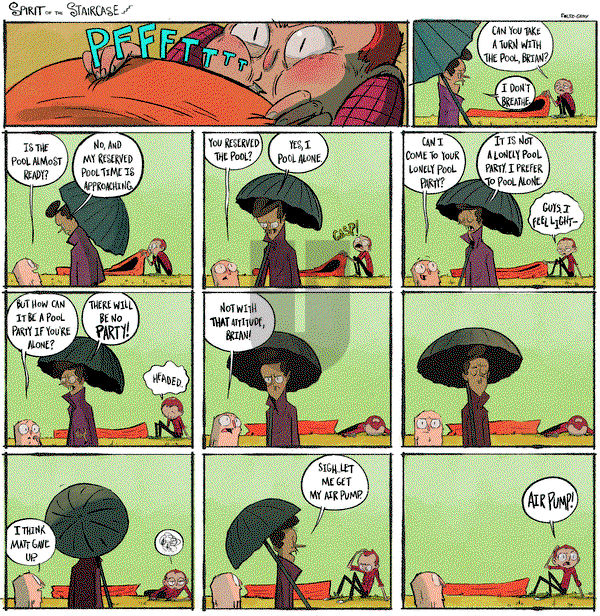 Spirit of the Staircase on Wednesday August 21, 2024 Comic Strip