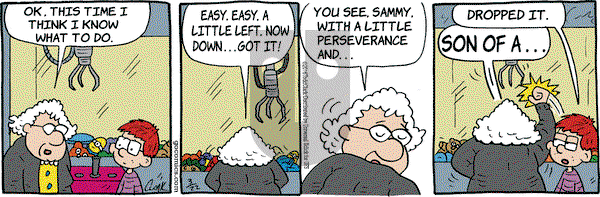 Lola on Tuesday March 22, 2016 Comic Strip