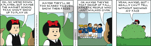 Nancy on Thursday July 11, 2019 Comic Strip