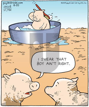 Brevity on Thursday August 20, 2009 Comic Strip
