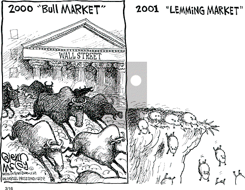 Glenn McCoy on Friday March 16, 2001 Comic Strip