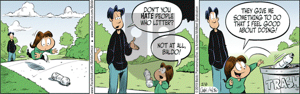 Baldo on Wednesday February 6, 2019 Comic Strip