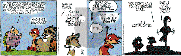 Over the Hedge on Tuesday December 14, 2010 Comic Strip