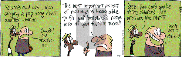 The Knight Life on Wednesday November 11, 2009 Comic Strip