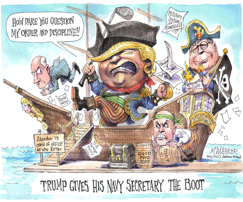 Matt Wuerker on Friday November 29, 2019 Comic Strip