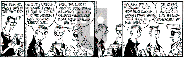 Monty on Wednesday March 5, 2003 Comic Strip