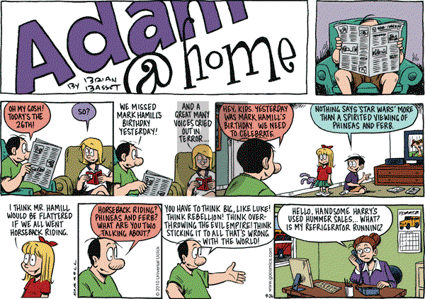 Adam@Home on Sunday September 26, 2010 Comic Strip