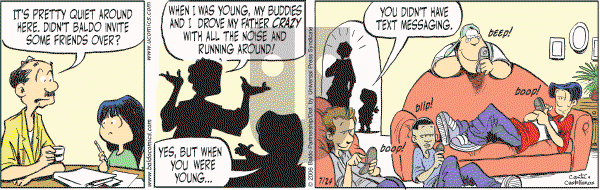 Baldo - Monday July 24, 2006 Comic Strip