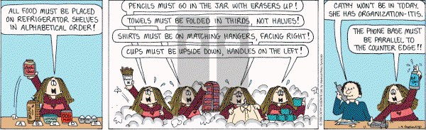 Cathy Classics - Monday January 9, 2006 Comic Strip