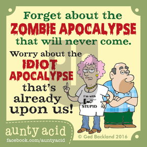 Aunty Acid on Saturday April 9, 2016 Comic Strip