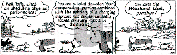 Fred Basset on Friday February 25, 2005 Comic Strip