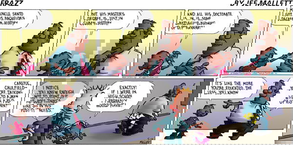Frazz on Sunday May 19, 2002 Comic Strip