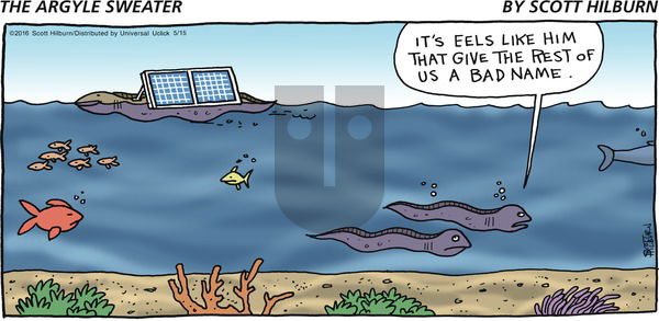 The Argyle Sweater on Sunday May 15, 2016 Comic Strip