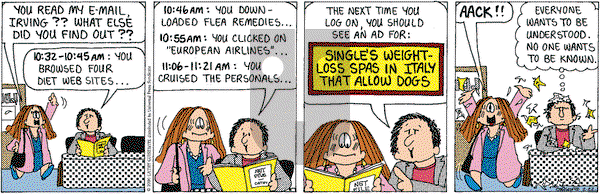 Cathy Classics on Tuesday February 22, 2011 Comic Strip
