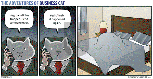 The Adventures of Business Cat on Thursday November 5, 2020 Comic Strip