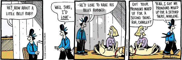 Overboard on Tuesday November 5, 2002 Comic Strip
