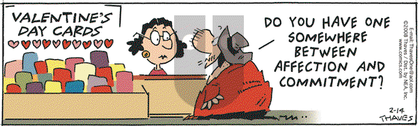 Frank and Ernest on Sunday March 2, 2008 Comic Strip