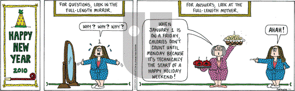Cathy Classics on Friday January 1, 2010 Comic Strip