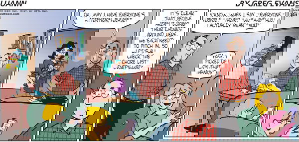 Luann on Sunday April 11, 2010 Comic Strip