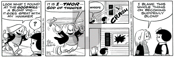 Nancy on Tuesday August 15, 2006 Comic Strip