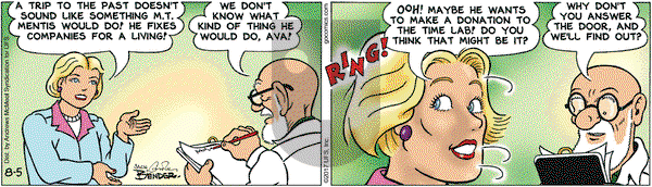 Alley Oop on Saturday August 5, 2017 Comic Strip