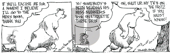 The Grizzwells on Wednesday November 21, 2007 Comic Strip