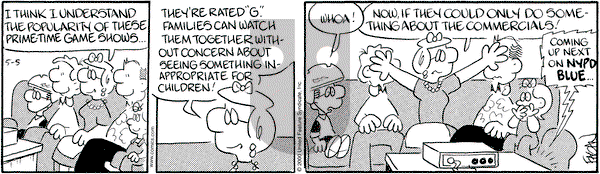 Drabble on Friday May 5, 2000 Comic Strip