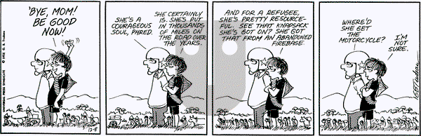 Doonesbury on Friday December 8, 1972 Comic Strip