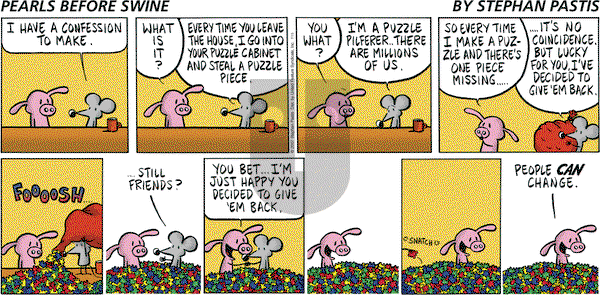 Pearls Before Swine on Sunday July 15, 2007 Comic Strip