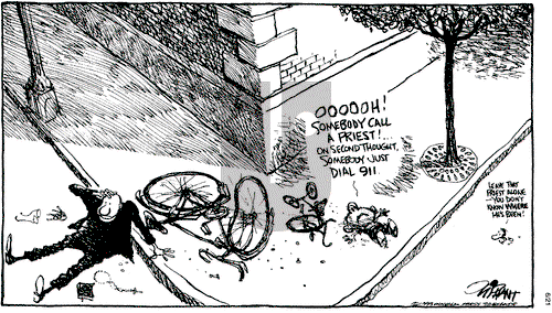 Pat Oliphant on Monday June 21, 1993 Comic Strip