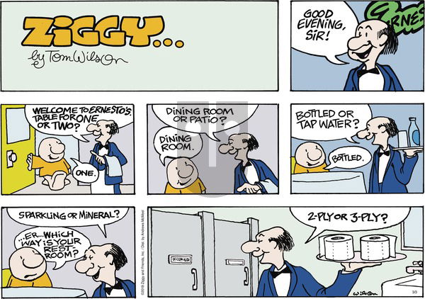Ziggy on Sunday March 3, 2019 Comic Strip