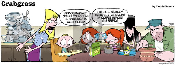 Crabgrass - Monday June 10, 2019 Comic Strip