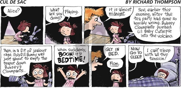 Cul de Sac on Sunday April 6, 2025 Comic Strip