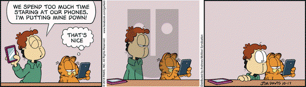 Garfield on Wednesday October 17, 2018 Comic Strip