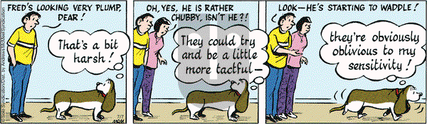 Fred Basset on Saturday July 7, 2018 Comic Strip