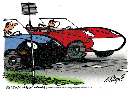 Henry Payne on Thursday April 16, 2020 Comic Strip