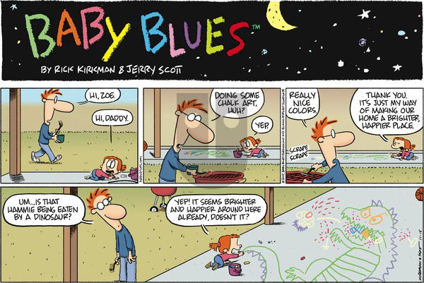 Baby Blues on Sunday November 15, 2015 Comic Strip