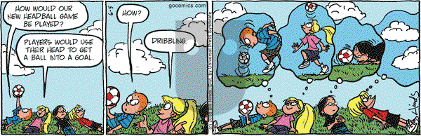 Cleats on Thursday June 5, 2008 Comic Strip