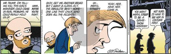 Doonesbury on Friday November 3, 2017 Comic Strip